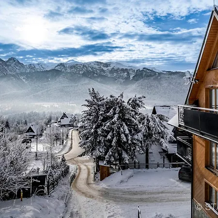 Widokowka Deluxe Sypialnia Z Wanna Widok Na Panorame Tatr * Kościelisko