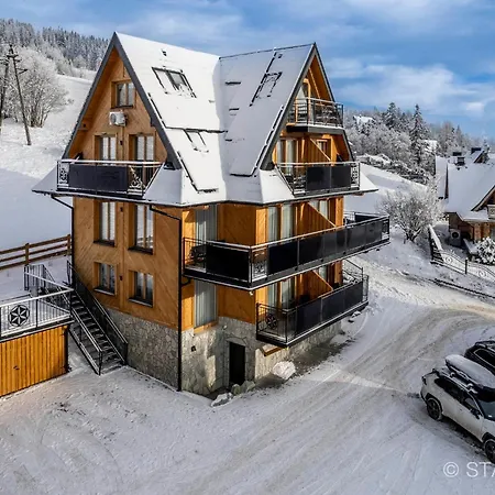 Apartmán Widokowka Deluxe Sypialnia Z Wanna Widok Na Panorame Tatr *