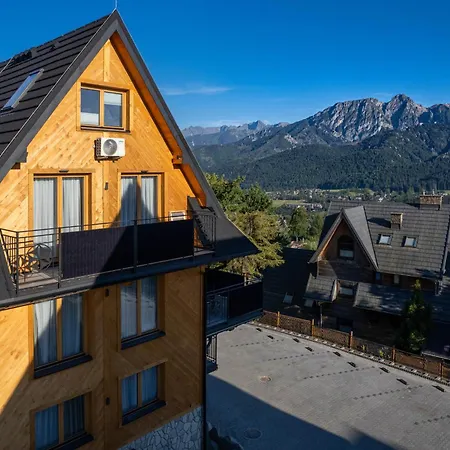 Apartmán Widokowka Deluxe Sypialnia Z Wanna Widok Na Panorame Tatr Kościelisko