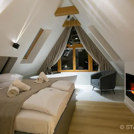 Widokowka Deluxe Sypialnia Z Wanna Widok Na Panorame Tatr * Kościelisko