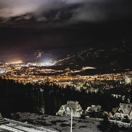 Apartmán Widokowka Deluxe Sypialnia Z Wanna Widok Na Panorame Tatr